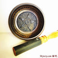 Tibetan Brass Singing Bowl (Five Buddhas Edition)⁠