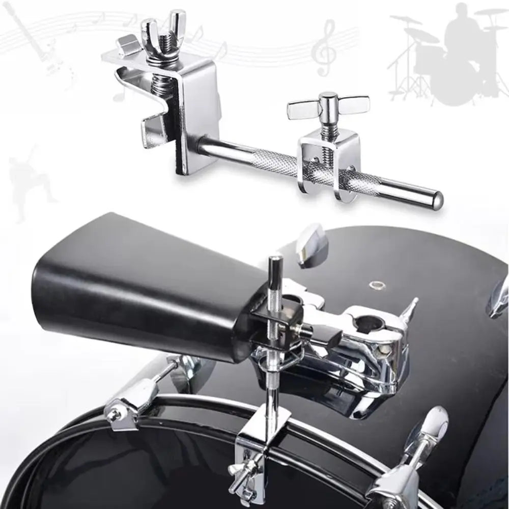 Bass Drum Cowbell Holder Clamp