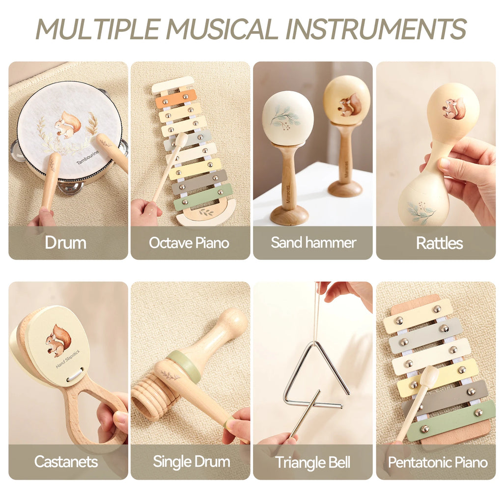 Baby & Toddler Montessori Percussion Kit
