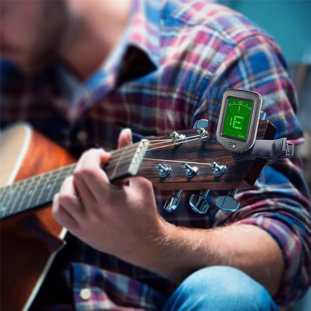 58-in-1 Guitar Accessory Set: Tuner, Capo, String Cutter, Varied Strings, Colorful P...